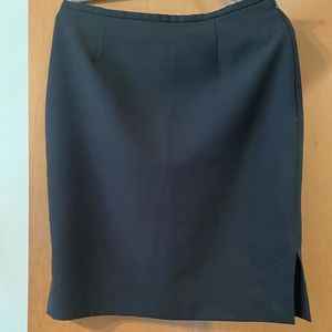 Express black skirt